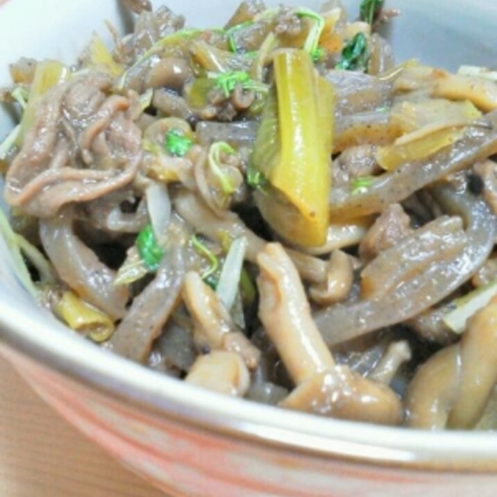 具だくさん!牛丼